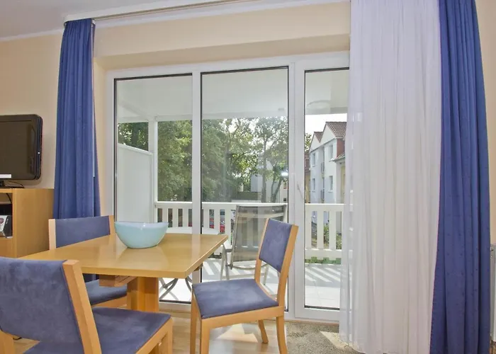 Balkon, Gratis Nutzung Vom Ahoi Erlebnisbad Und Sauna In Sellin - Appartemenmt Nordwind *