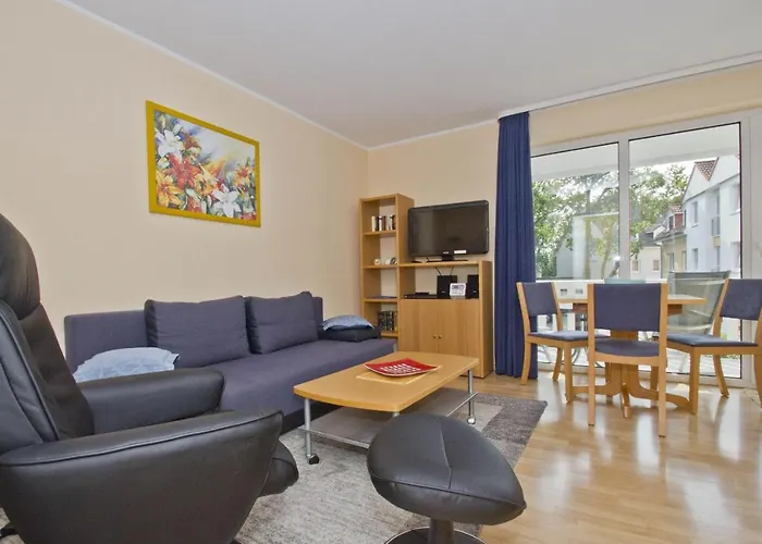 Balkon, Gratis Nutzung Vom Ahoi Erlebnisbad Und Sauna In Sellin - Appartemenmt Nordwind *